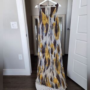 Elegant Multicolor Maxi Dress
